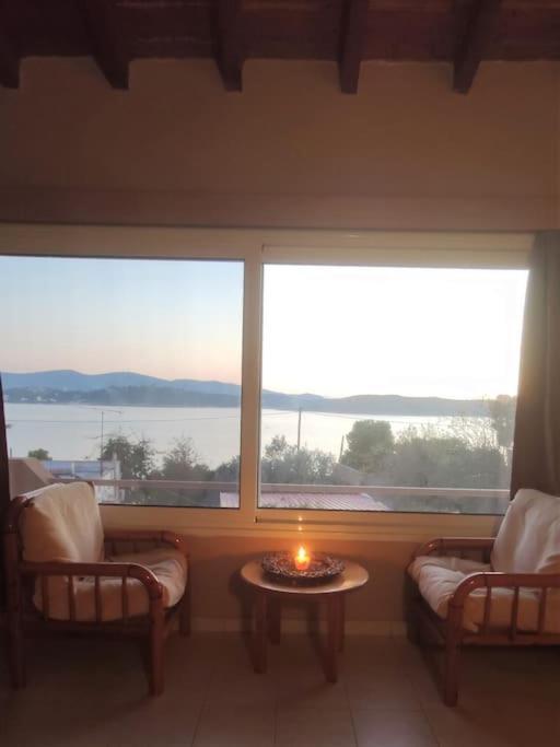 Penthouse Studio Next To The Sea Salamina Exterior photo